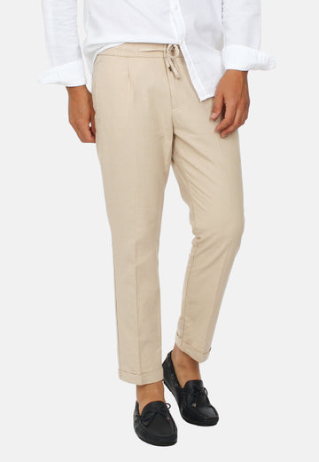 Pantalon en lin confortable