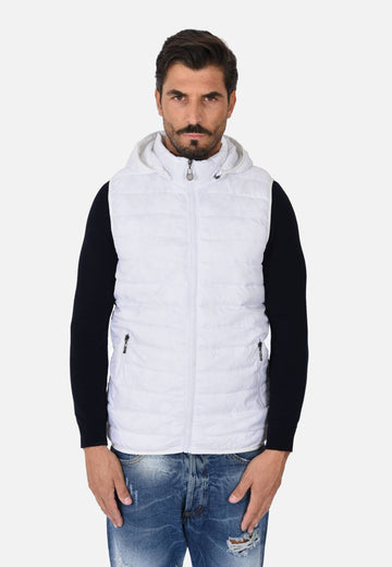 Sans manches avec capuche amovible