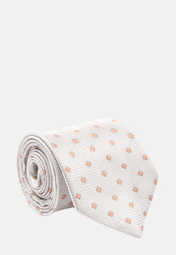 Cravatta simboli arancio