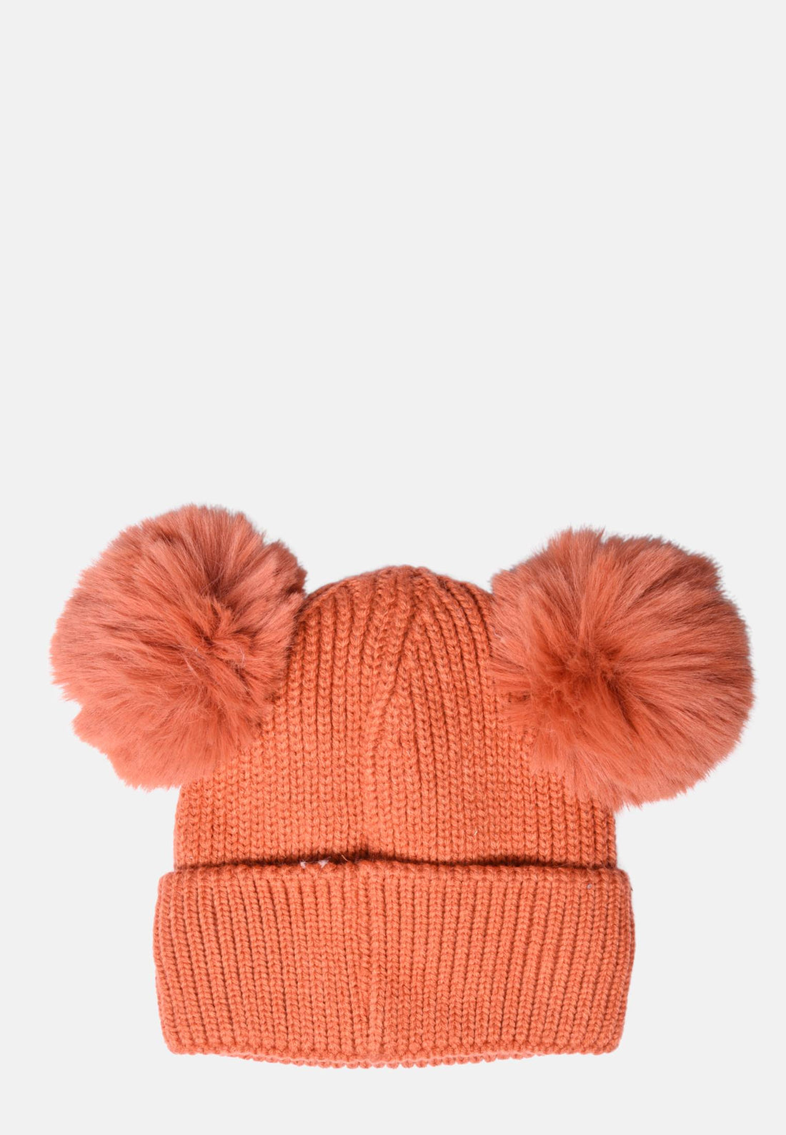 Cappello con due pon pon