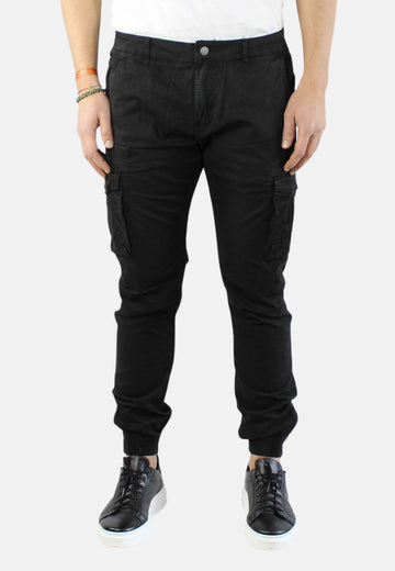 Pantalone cargo tasche laterali