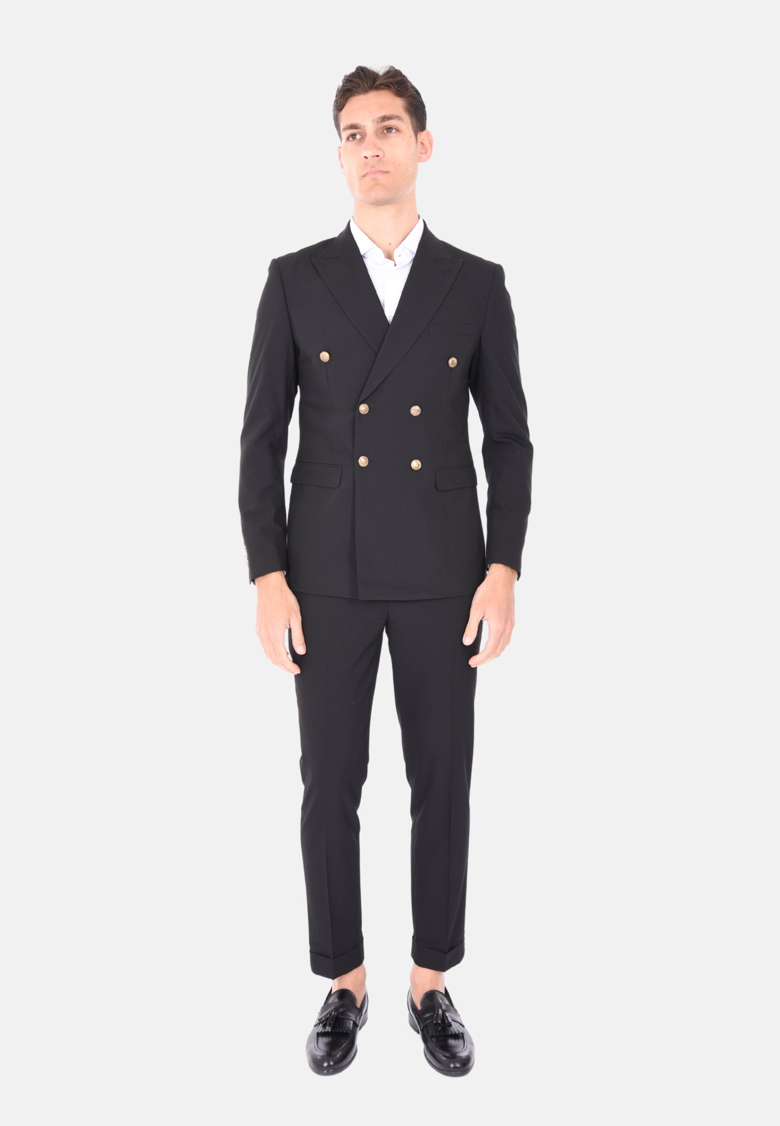 Abito doppiopetto bottoni oro – Ciabalu - Main Image