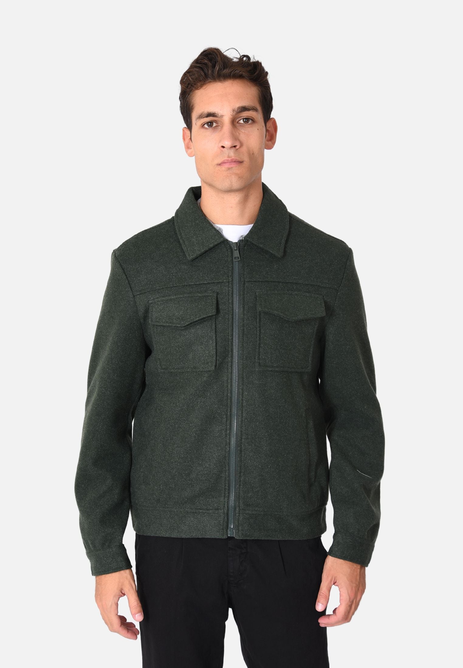 Giubbotto Uomo Dickies | Foderato In Flanella | Tela Marrone | Taglia 2XL - Foto 2