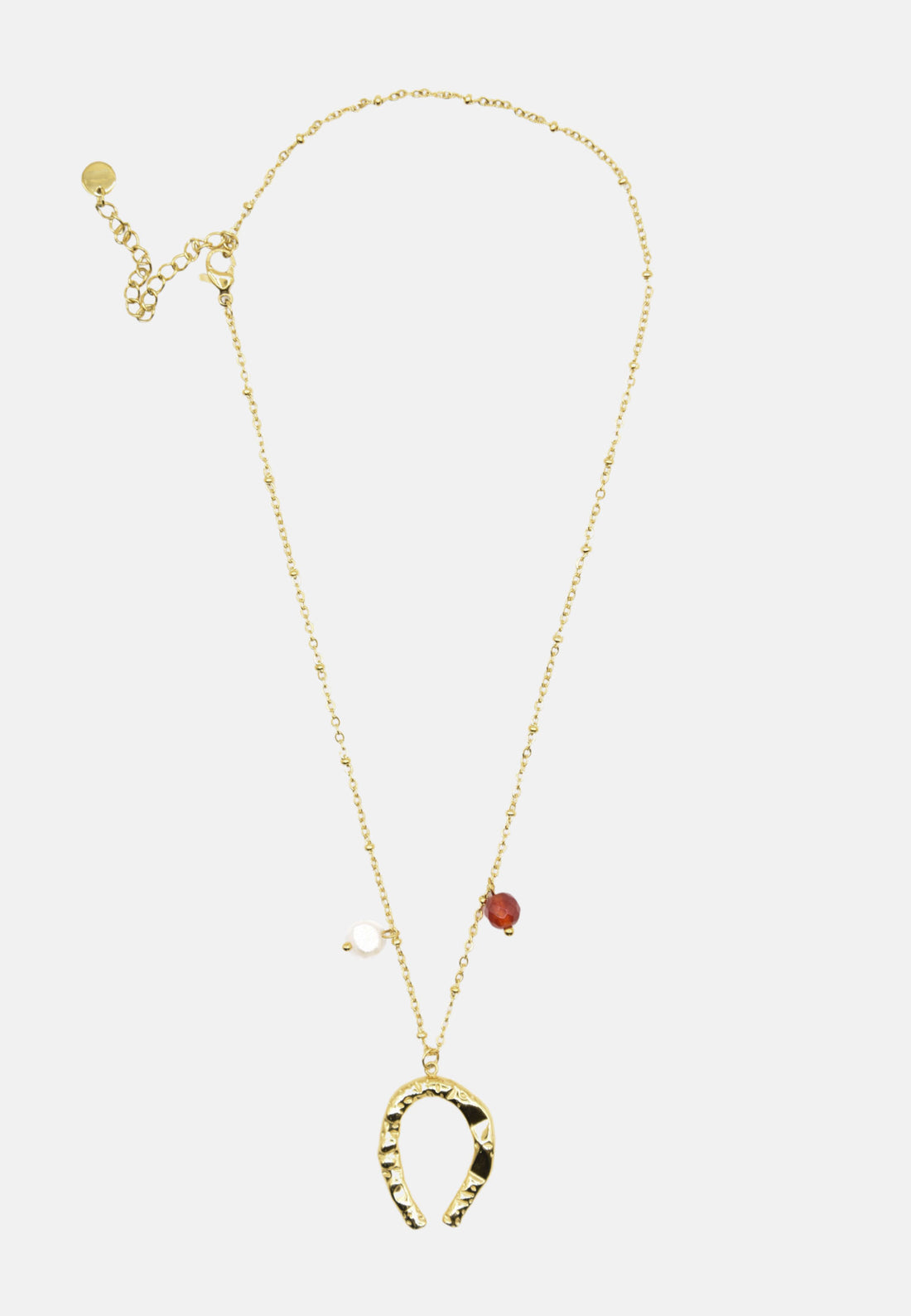 Collana con ferro di cavallo portafortuna