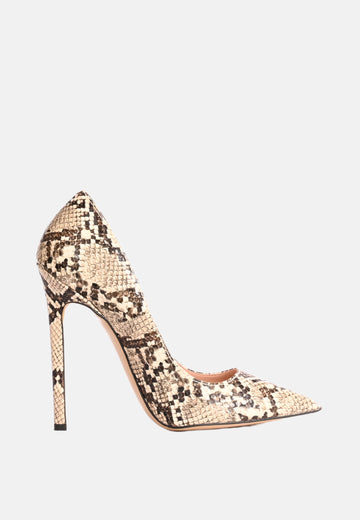 Décolleté python