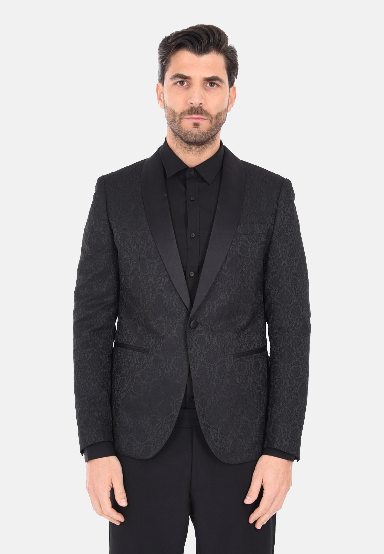 Camicia Giacca Uomo Avvitata Giacca Damascata โ Ciabalu