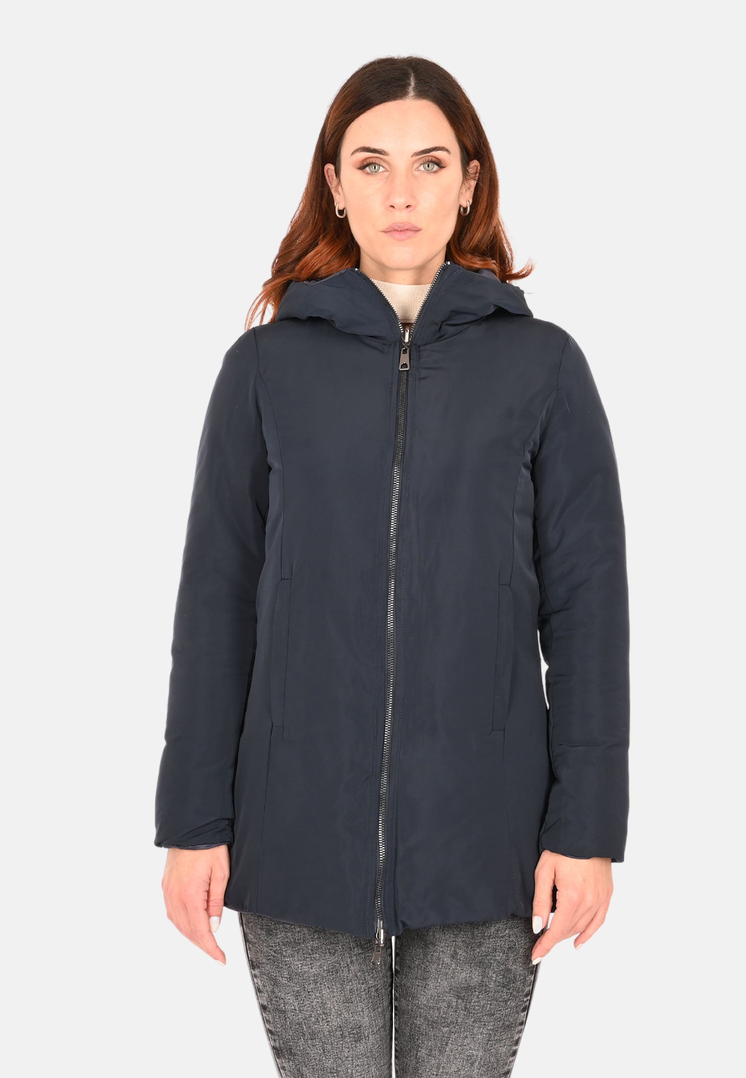 Double Face Piumino Donna Tecnico Parka Double Face – Ciabalu