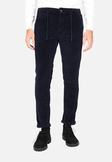 Pantalone a coste in velluto