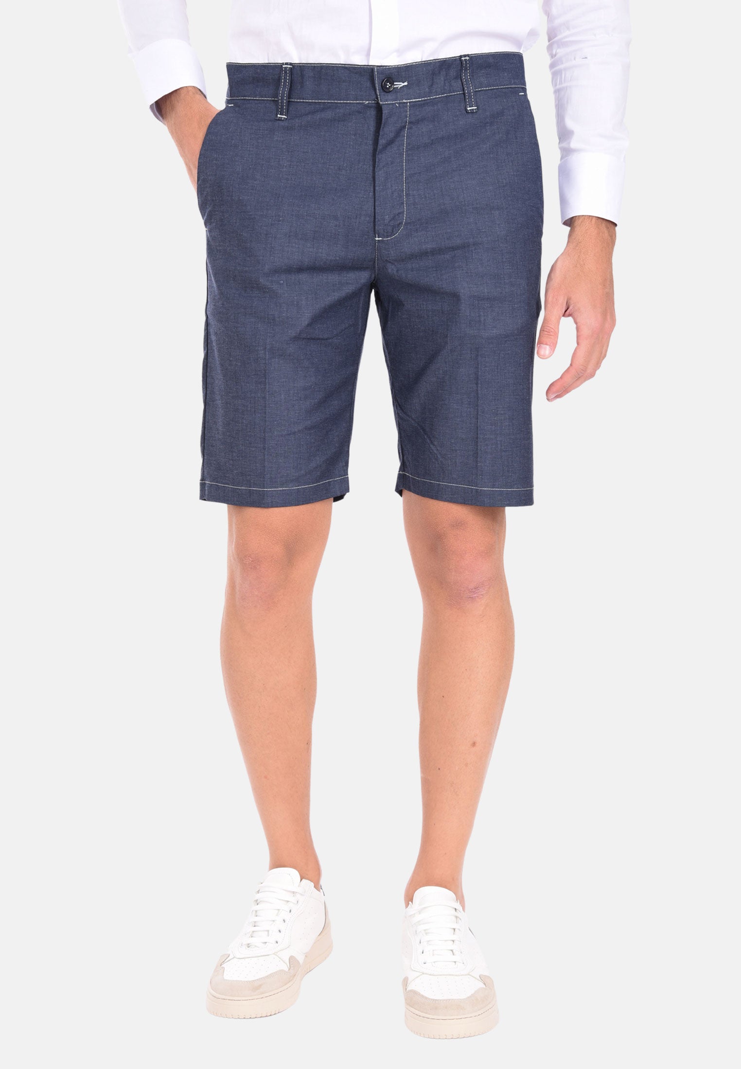 Ciabalù BERMUDA CARGO - Shorts - bianco Ciabalù BERMUDA CARGO - Shorts - bianco