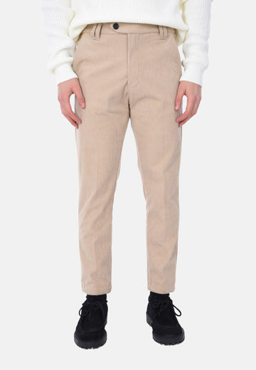 Pantalone in velluto regular fit