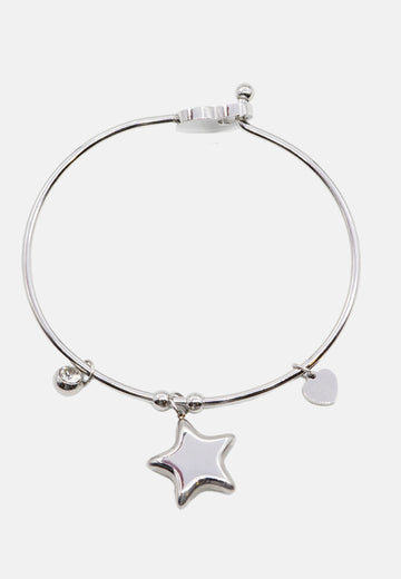 Bracciale rigido stella