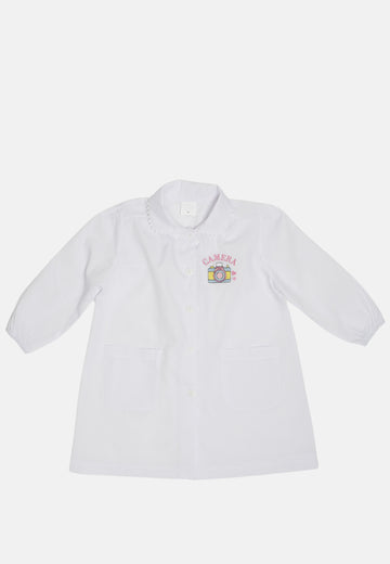 Chambre enfant tablier blanc De 2 ans à 7 ans