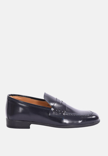 Mocassini penny loafer in pelle lucida