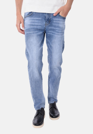 Jeans chiaro con sfumature
