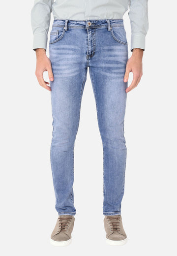 Jeans chiaro sfumato