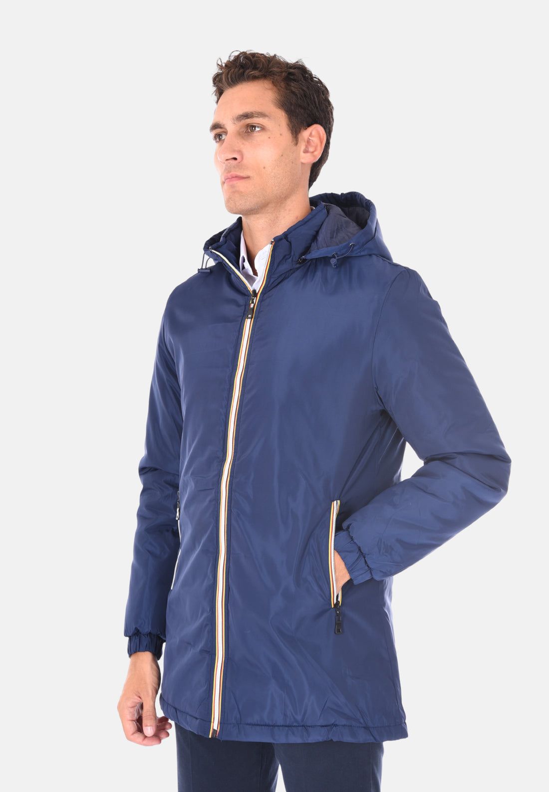 Parka con cappuccio rimovibile