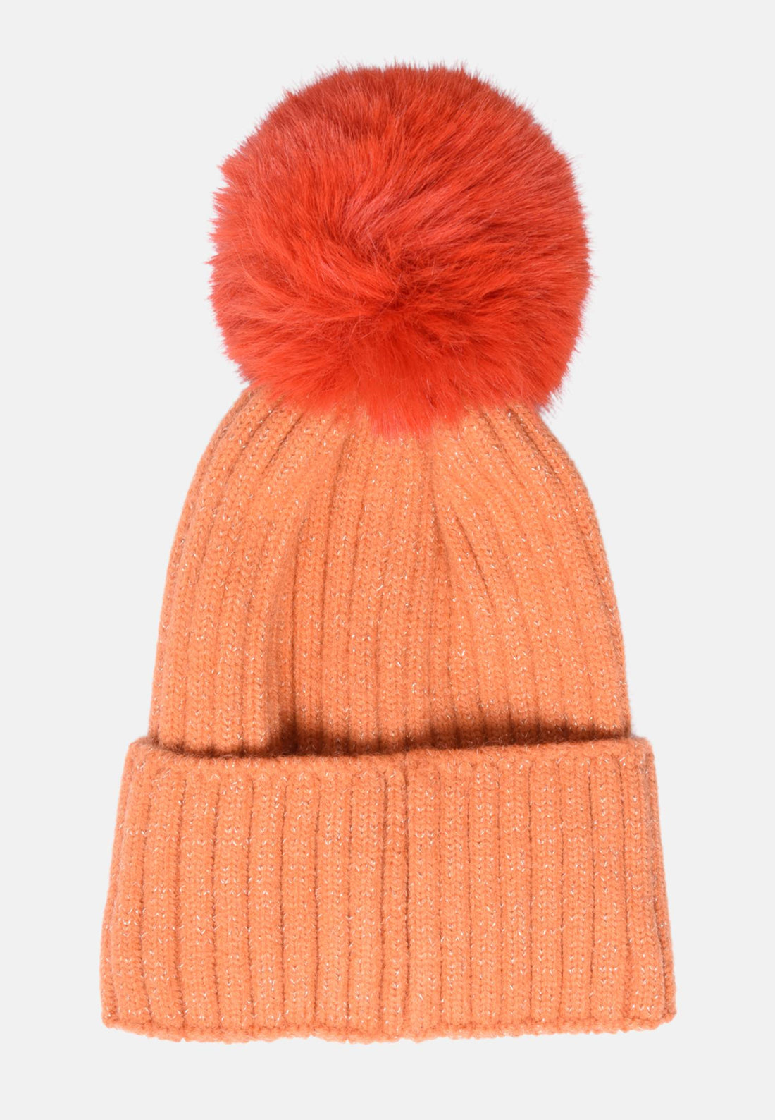 Cappello con glitter e pon pon