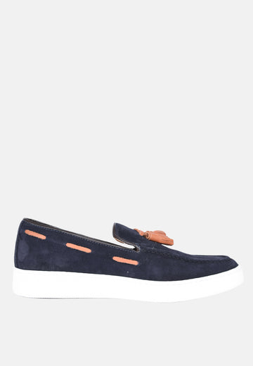 Mocassins bicolores