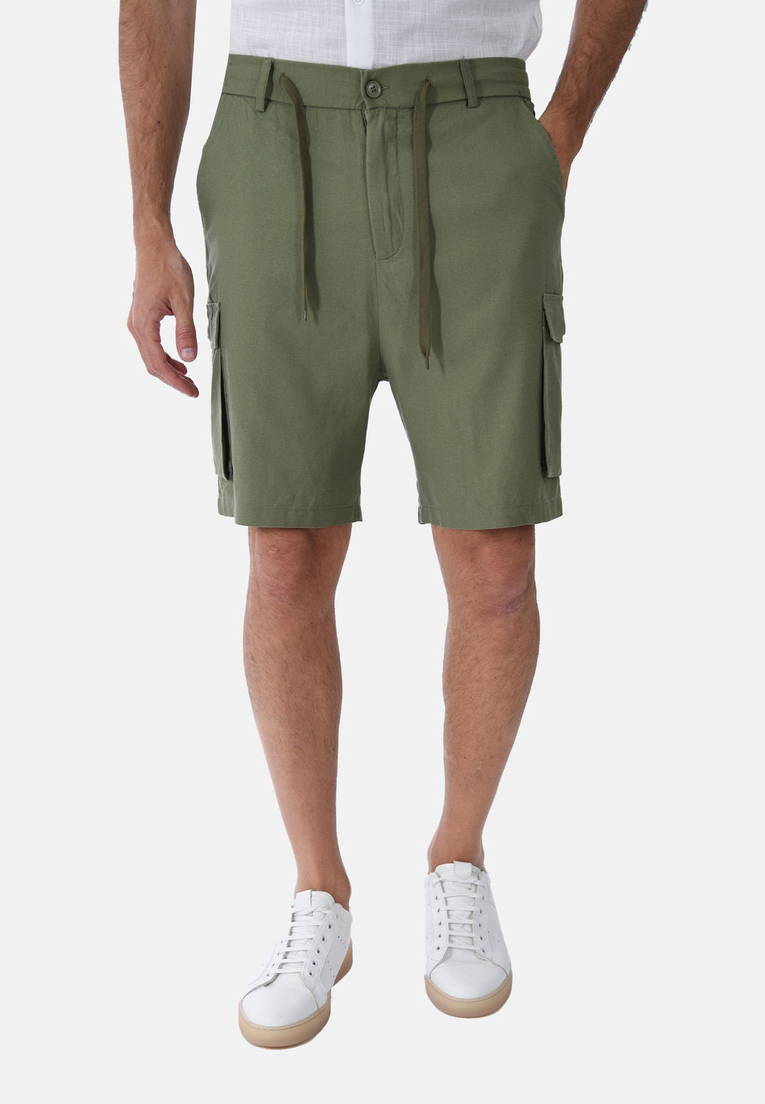 Bermuda cargo in lino