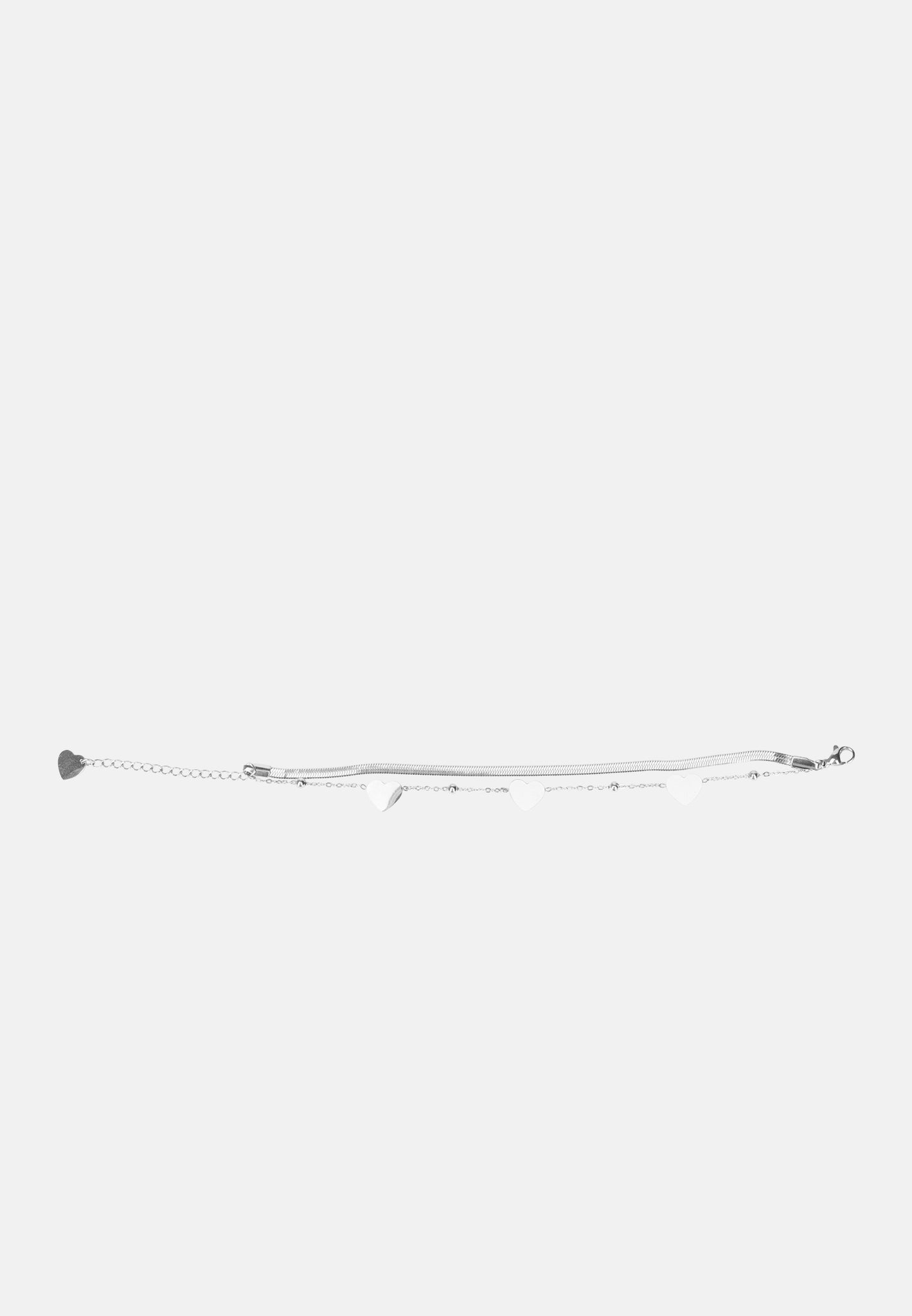 Bracelet coeurs et fil