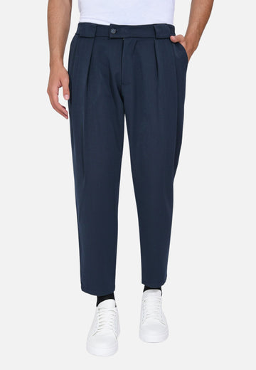 Pantalone con doppia pinces