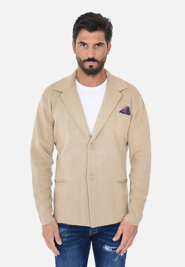 Cardigan veste à simple boutonnage