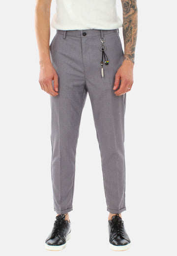 Pantalon avec revers