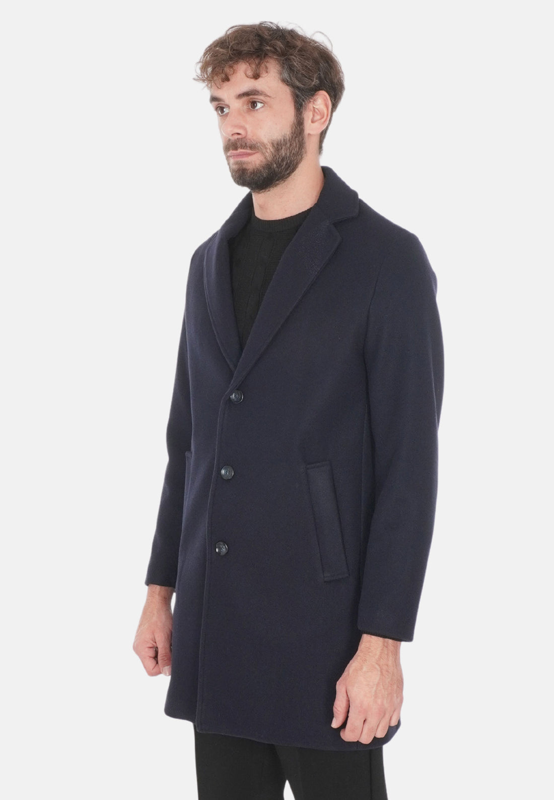 Cappotto monopetto