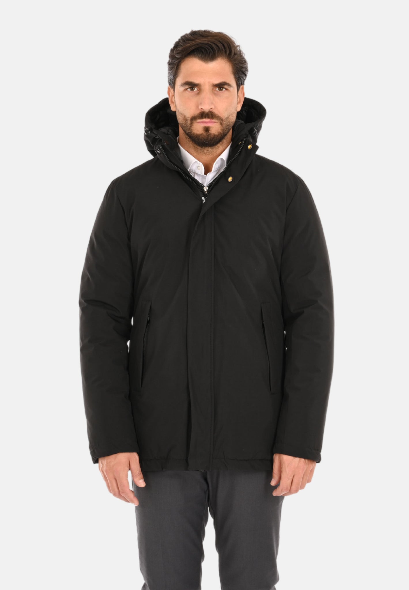 Parka con cappuccio