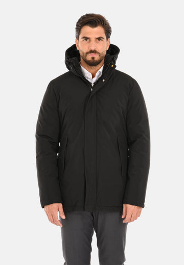 Parka con cappuccio