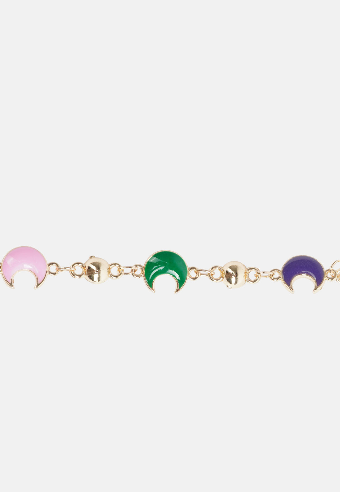Collana lune multicolor