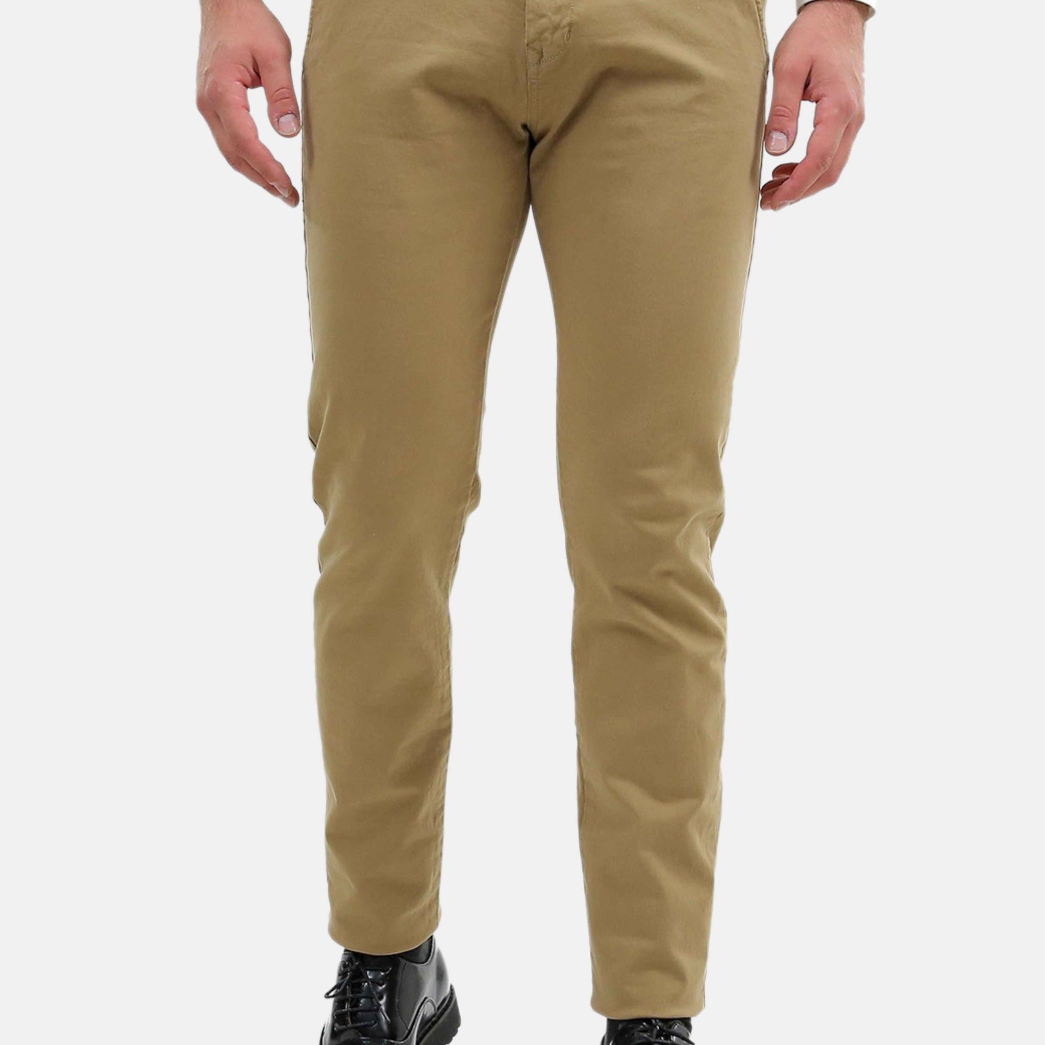 Pantalone chino invernale tasca america