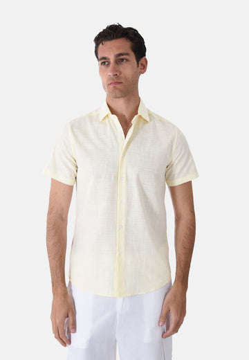 Camicia misto lino