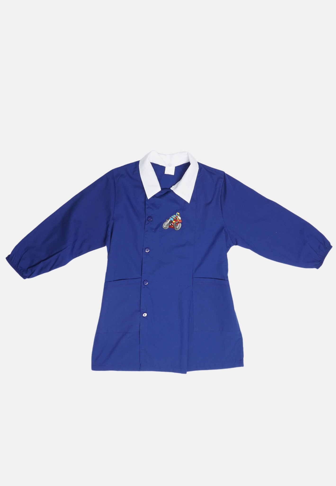 Tablier moto bleu élémentaire De 7 ans à 15 ans