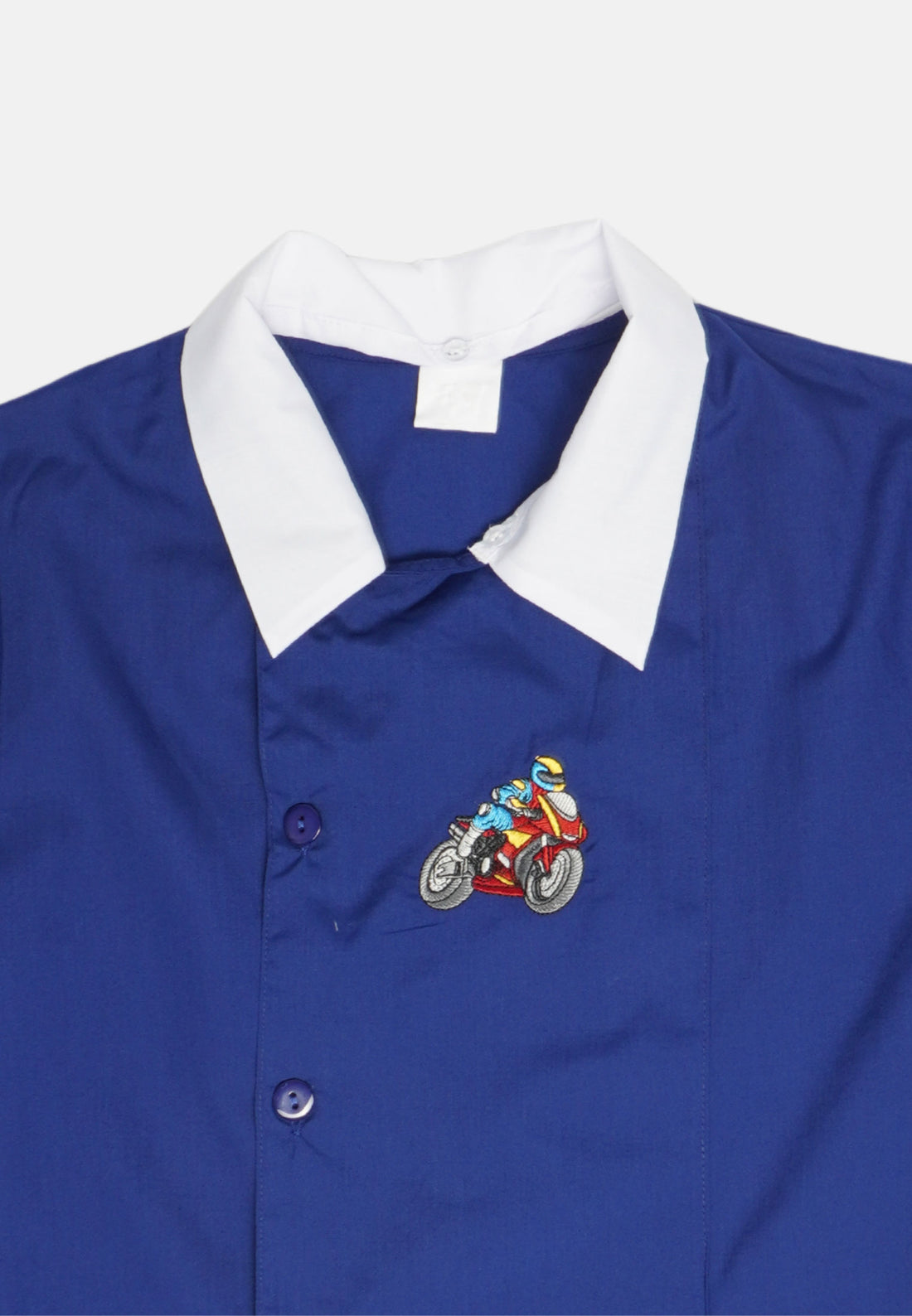 Grembiule blu elementari moto Da 7 anni a 15 anni