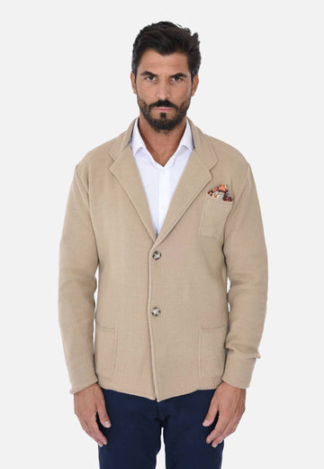 Cardigan veste en point de Milan