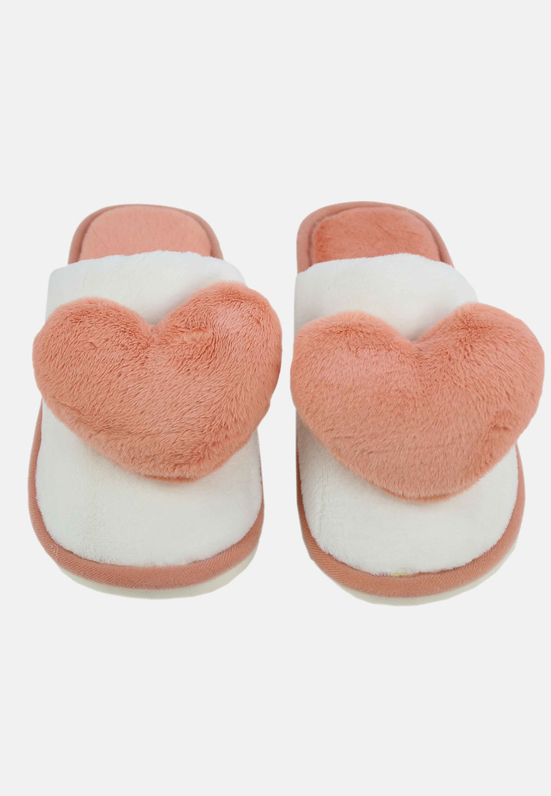 Chaussons avec coeur