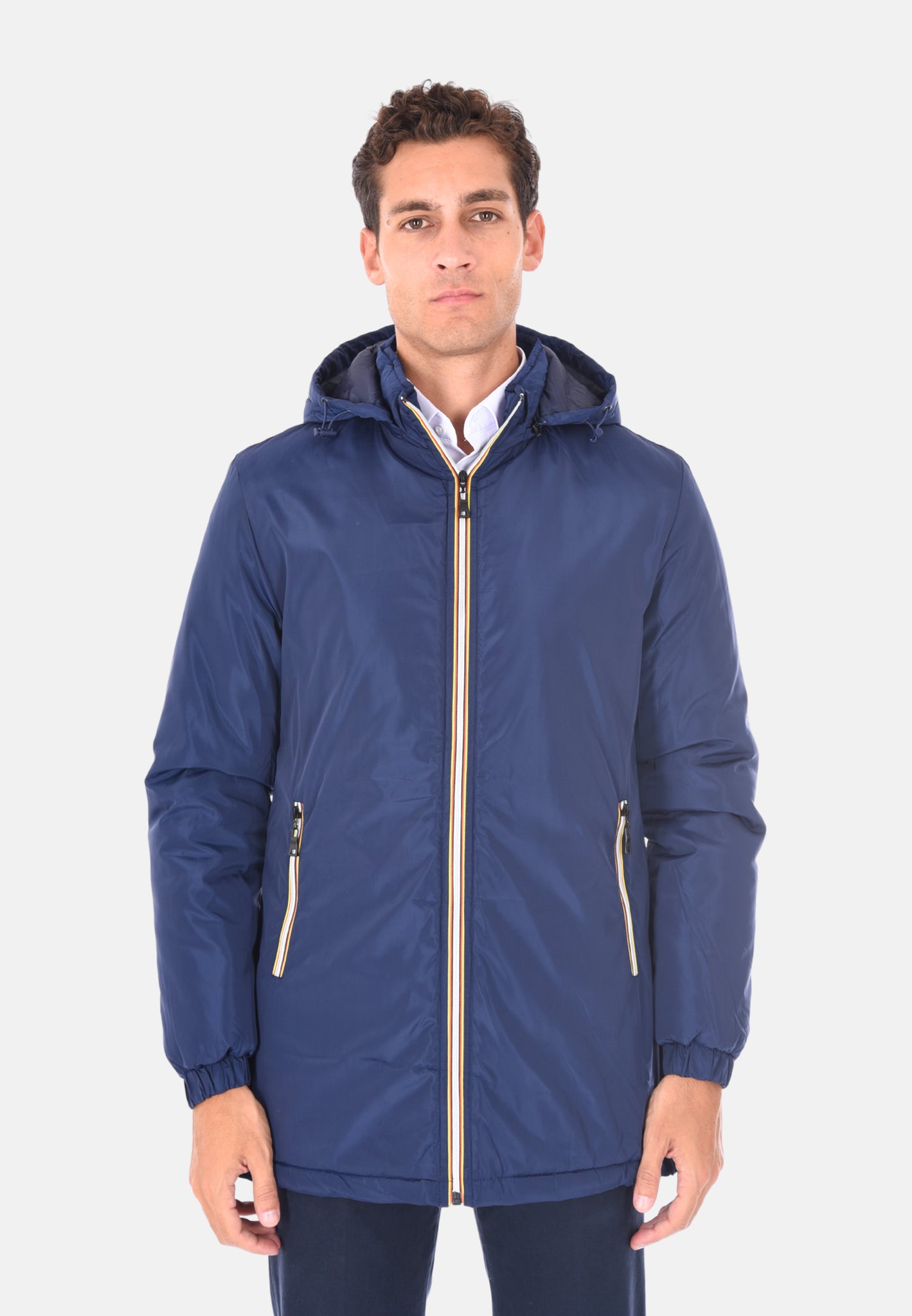 Parka con cappuccio rimovibile