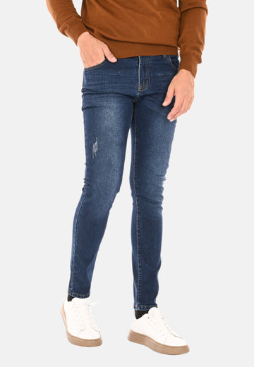 Jeans tasca america strappato
