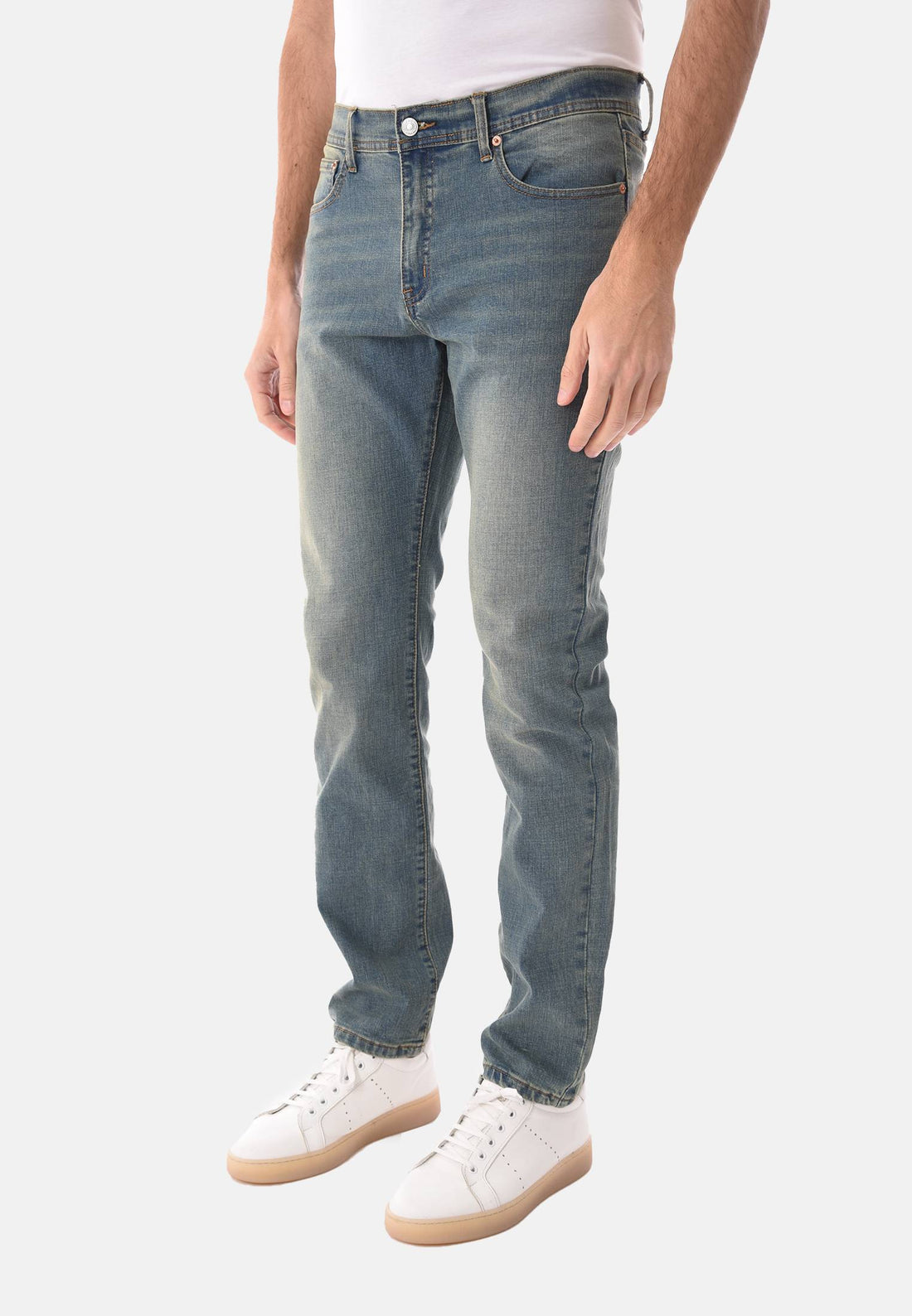 Jeans regular fit slavato