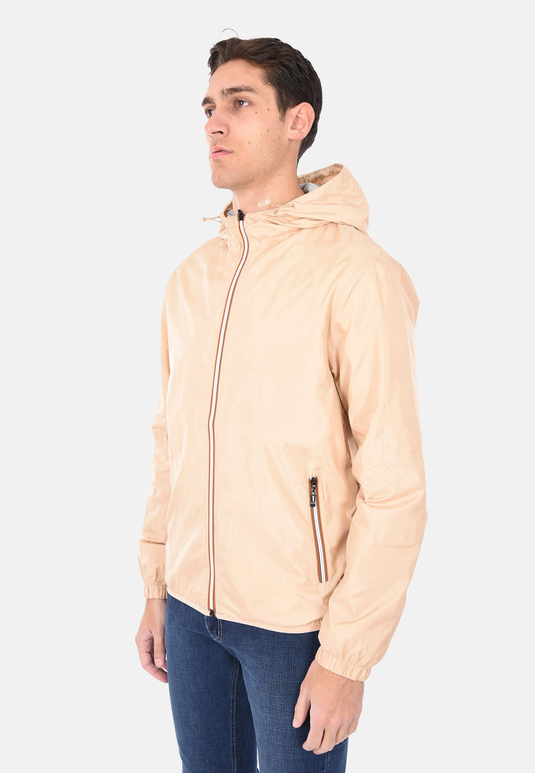 Veste imperméable à capuche