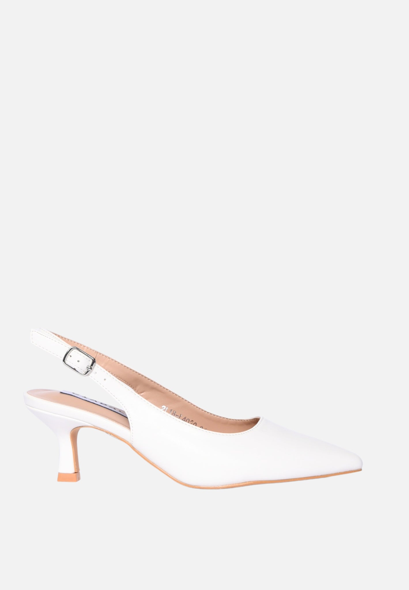 Slingback tacchetto a spillo