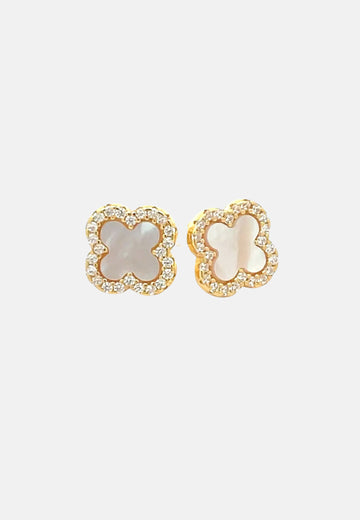 Boucles d'oreilles petites fleurs