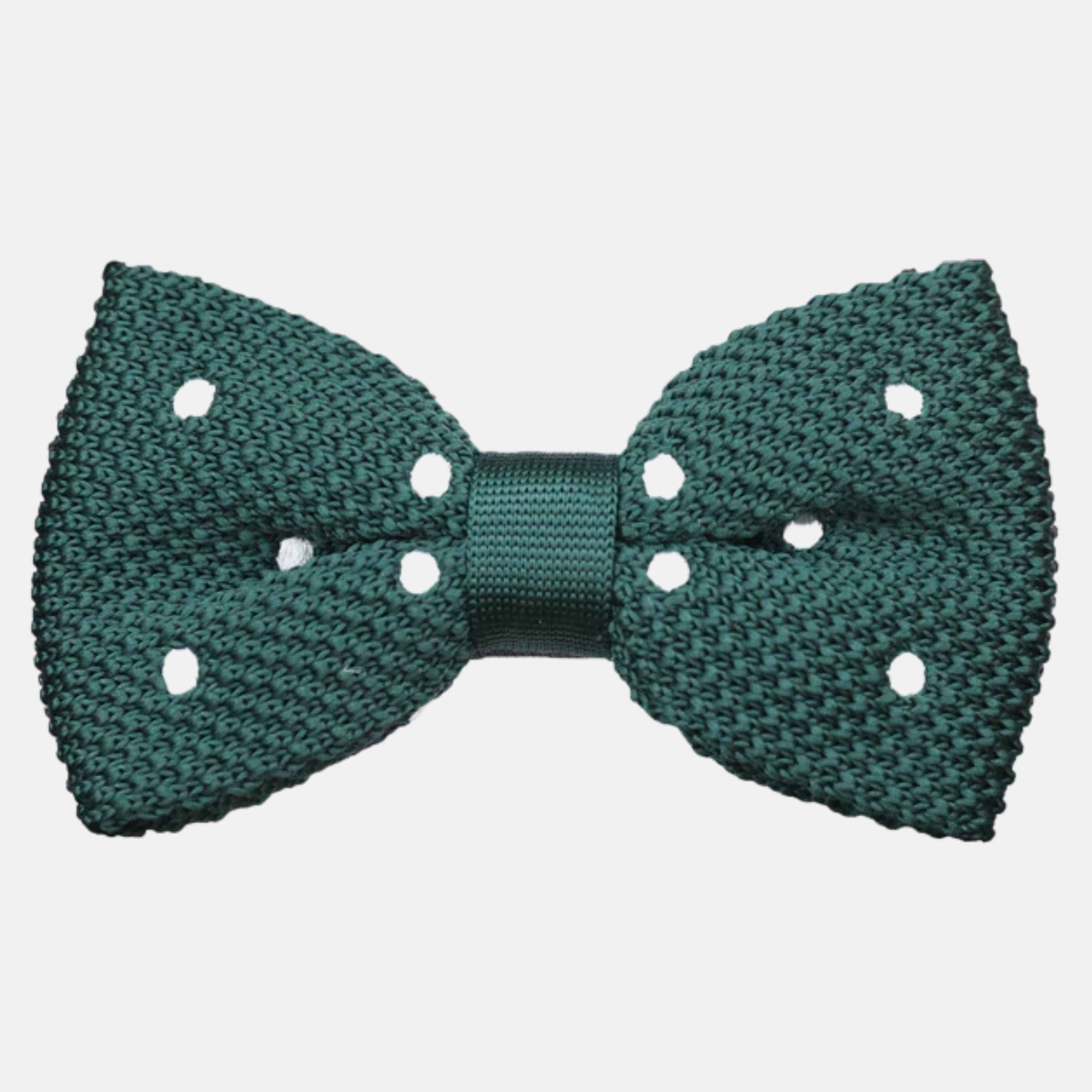 Papillon tricot a pois