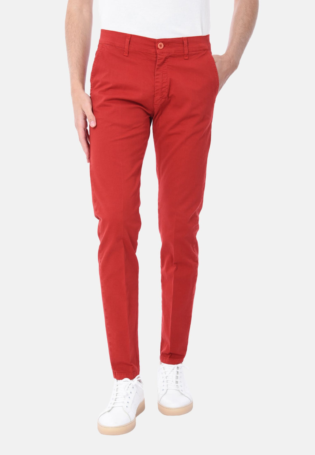 Pantalone slim tasca America 44/60