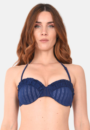 Reggiseno con rouches