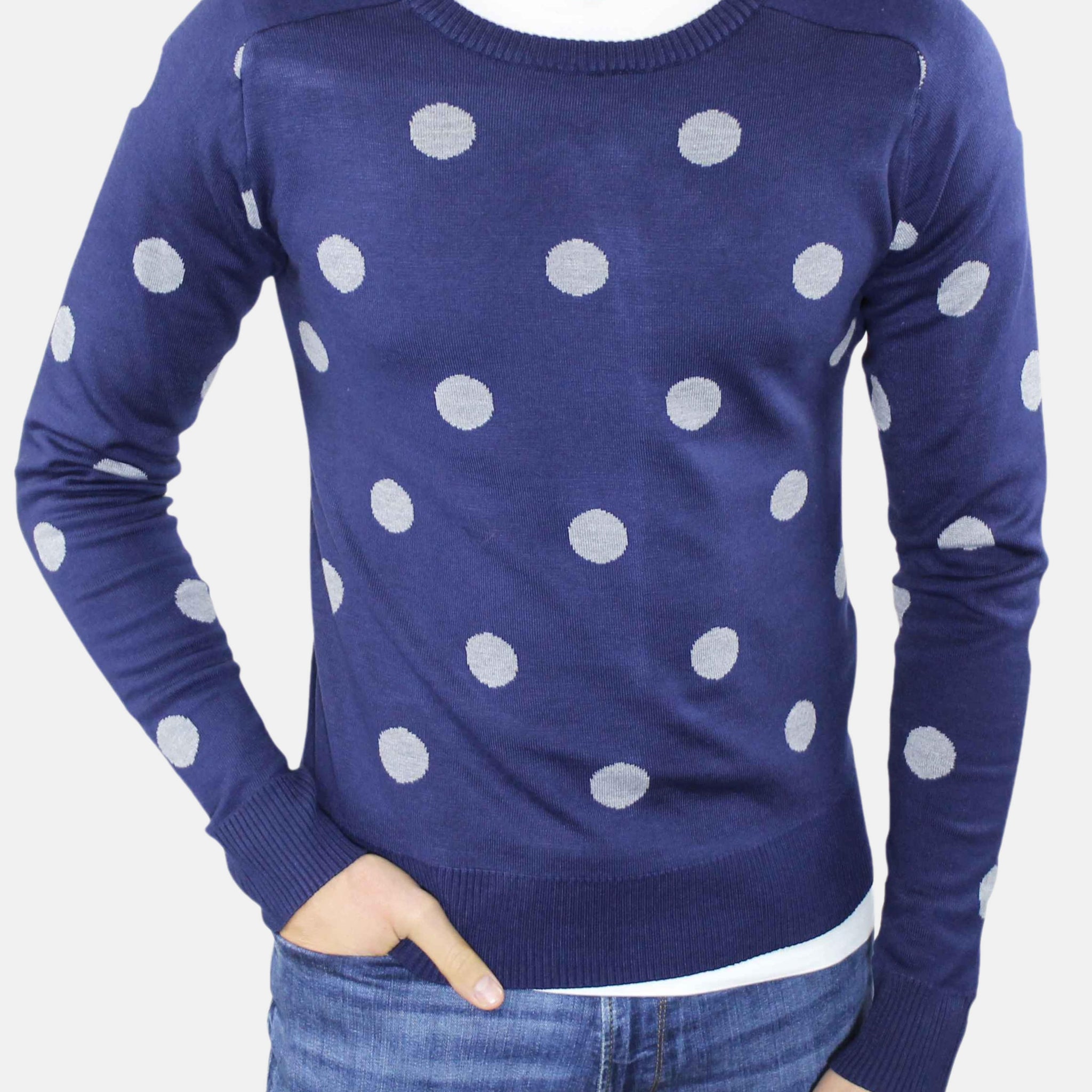 Maglione con pois