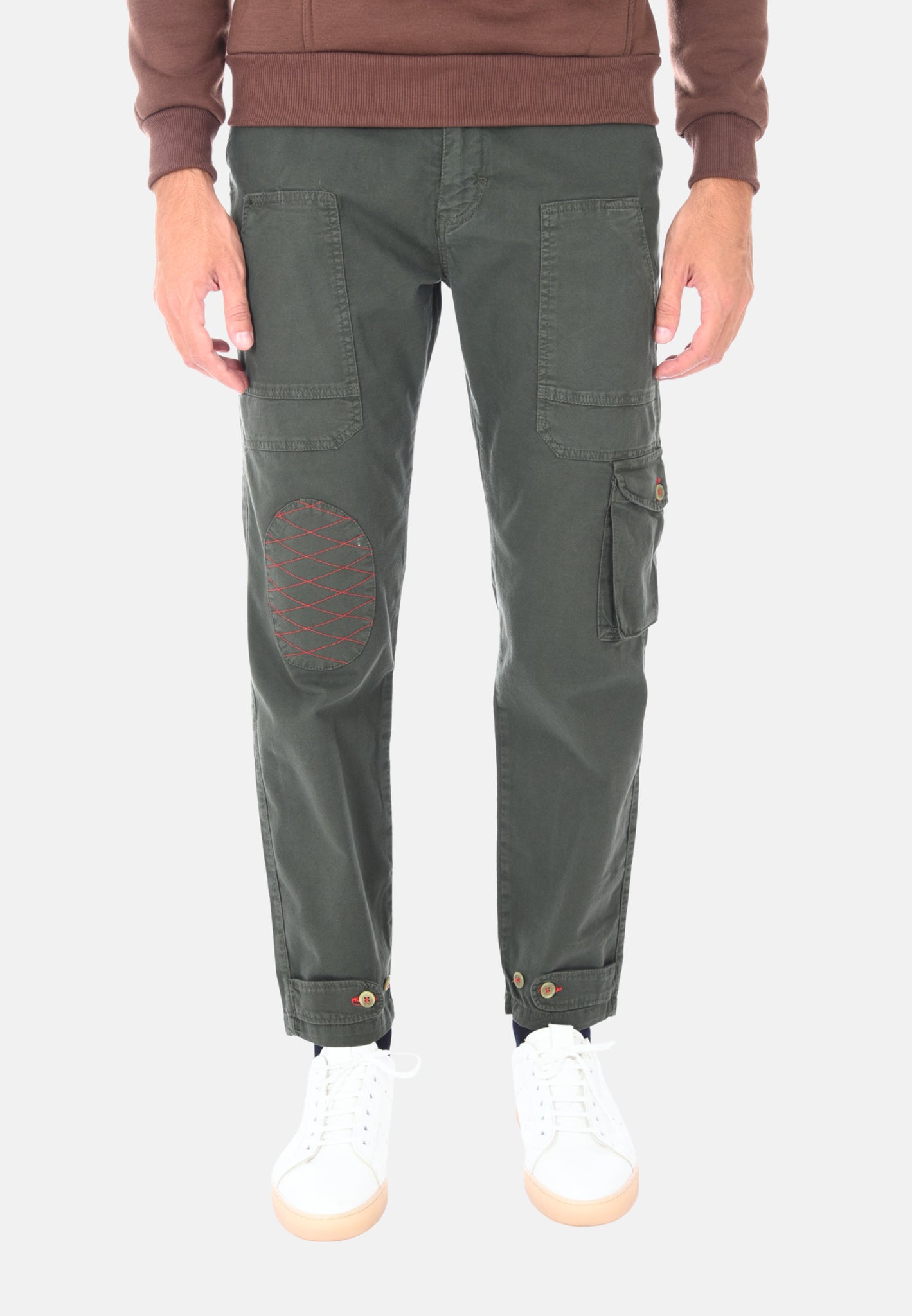 Pantaloni cargo con tasconi
