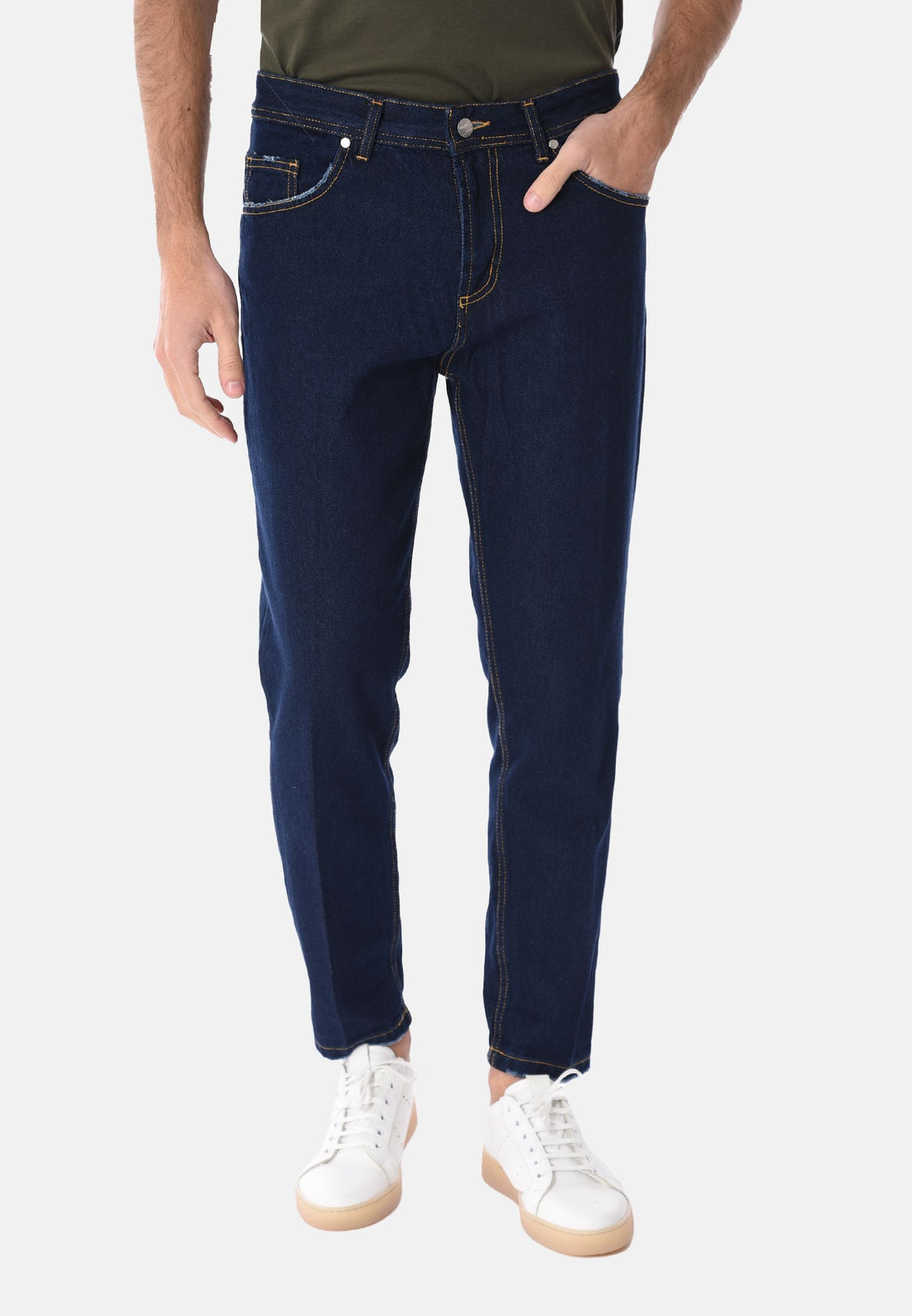 Jeans cinque tasche lavaggio scuro