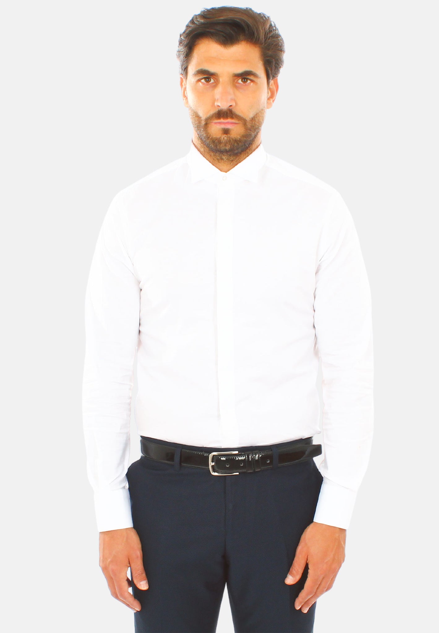Camicia collo diplomatico